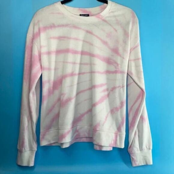 Splendid Tie-Dye Crew Neck Long Sleeve Pullover Sweatshirt Bundle of 2 Sz Small - Picture 3 of 9